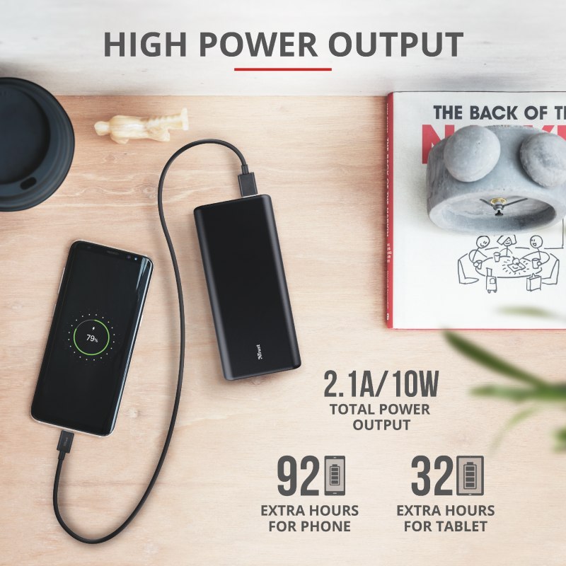 Pacto Compact Powerbank 20.000 mAh Pacto Compact Powerbank 20.000 mAh