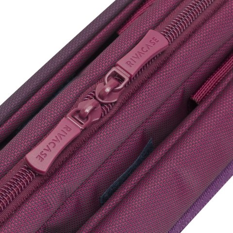 Torba do notebooka 13,3-14" RivaCase Suzuka fioletowa, z materiału wodoodpornego Torba do notebooka 13,3-14" RivaCase Suzuka fioletowa, z materiału wodoodpornego