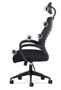 Fotel biurowy obrotowy MarkAdler Manager 2.0 Black Fotel biurowy obrotowy MarkAdler Manager 2.0 Black