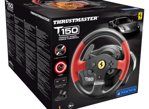 Kierownica T150 Ferrari Wheel Force Feedback PS3/PS4/PC Kierownica T150 Ferrari Wheel Force Feedback PS3/PS4/PC