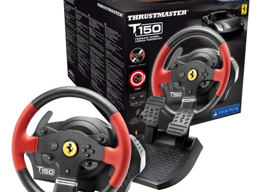 Kierownica T150 Ferrari Wheel Force Feedback PS3/PS4/PC Kierownica T150 Ferrari Wheel Force Feedback PS3/PS4/PC
