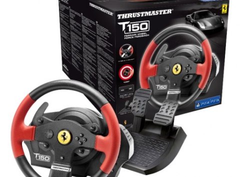 Kierownica T150 Ferrari Wheel Force Feedback PS3/PS4/PC Kierownica T150 Ferrari Wheel Force Feedback PS3/PS4/PC
