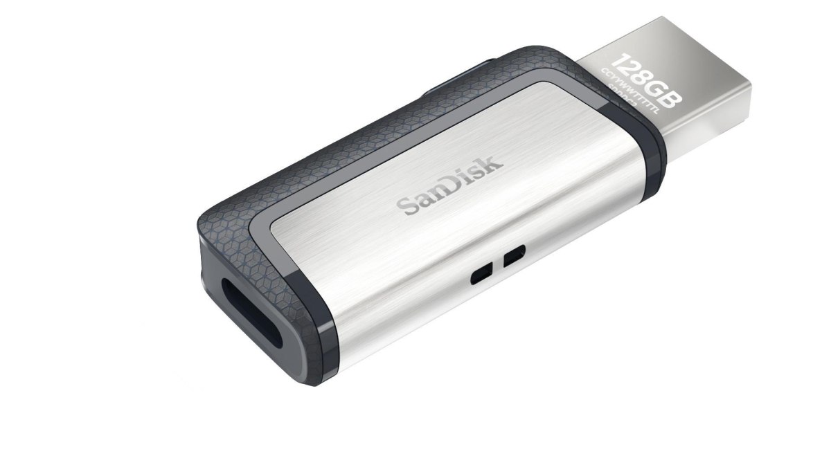 Pendrive SanDisk Ultra SDDDC2-128G-G46 (128GB; USB 3.1, USB-C; kolor czarny) Pendrive SanDisk Ultra SDDDC2-128G-G46 (128GB; USB 3.1, USB-C; kolor czarny)