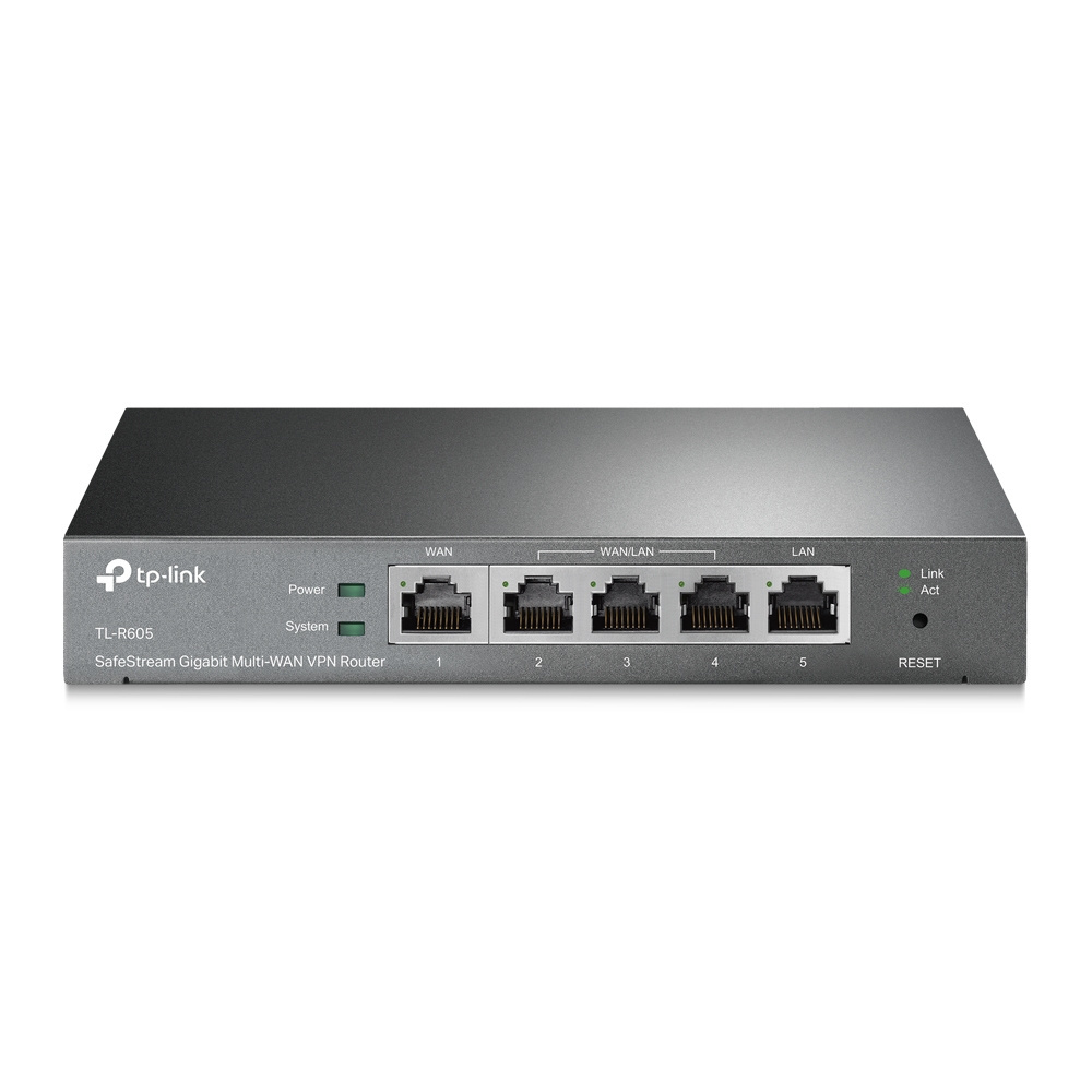 TP-link TL-R605 Gigabitowy router VPN SafeStream, Multi-WAN TP-link TL-R605 Gigabitowy router VPN SafeStream, Multi-WAN