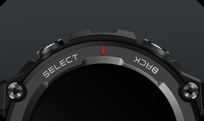 AMAZFIT SMARTWATCH T-REX PRO METEORITE BLACK Czarny AMAZFIT SMARTWATCH T-REX PRO METEORITE BLACK Czarny