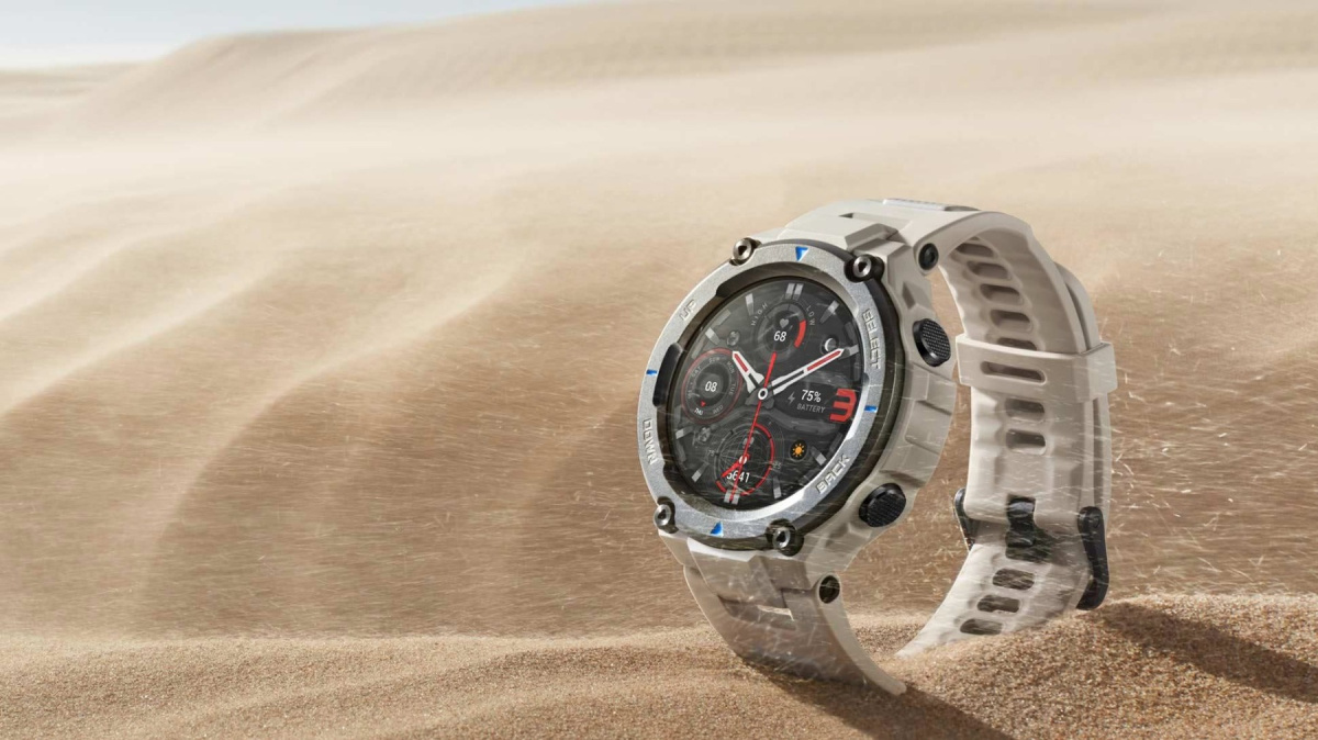 Amazfit T-Rex PRO Desert Grey 10 ATM GPS AMOLED Amazfit T-Rex PRO Desert Grey 10 ATM GPS AMOLED