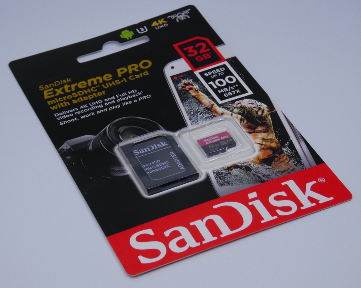 Karta pamięci SanDisk Extreme Pro SDSQXCG-032G-GN6MA (32GB; Class U3) Karta pamięci SanDisk Extreme Pro SDSQXCG-032G-GN6MA (32GB; Class U3)