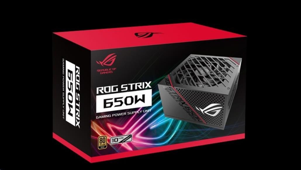 Zasilacz modularny Asus ROG-STRIX-650G 650W, 80+ Gold Zasilacz modularny Asus ROG-STRIX-650G 650W, 80+ Gold
