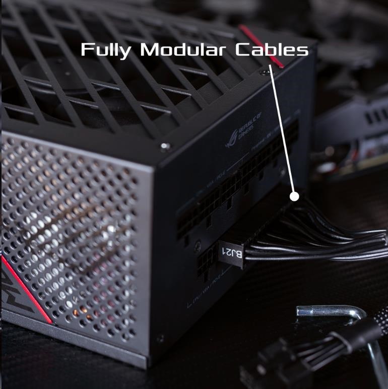 Zasilacz modularny Asus ROG-STRIX-650G 650W, 80+ Gold Zasilacz modularny Asus ROG-STRIX-650G 650W, 80+ Gold