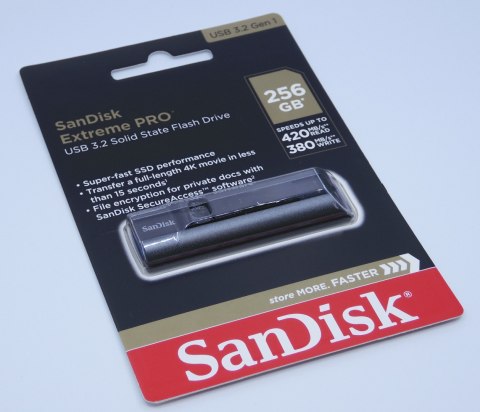 Pendrive SanDisk Extreme Pro USB 256GB USB 3.2 Pendrive SanDisk Extreme Pro USB 256GB USB 3.2