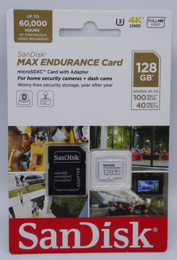 SanDisk MAX ENDURANCE microSD 128GB SDSQQVR-128G-GN6IA SanDisk MAX ENDURANCE microSD 128GB SDSQQVR-128G-GN6IA