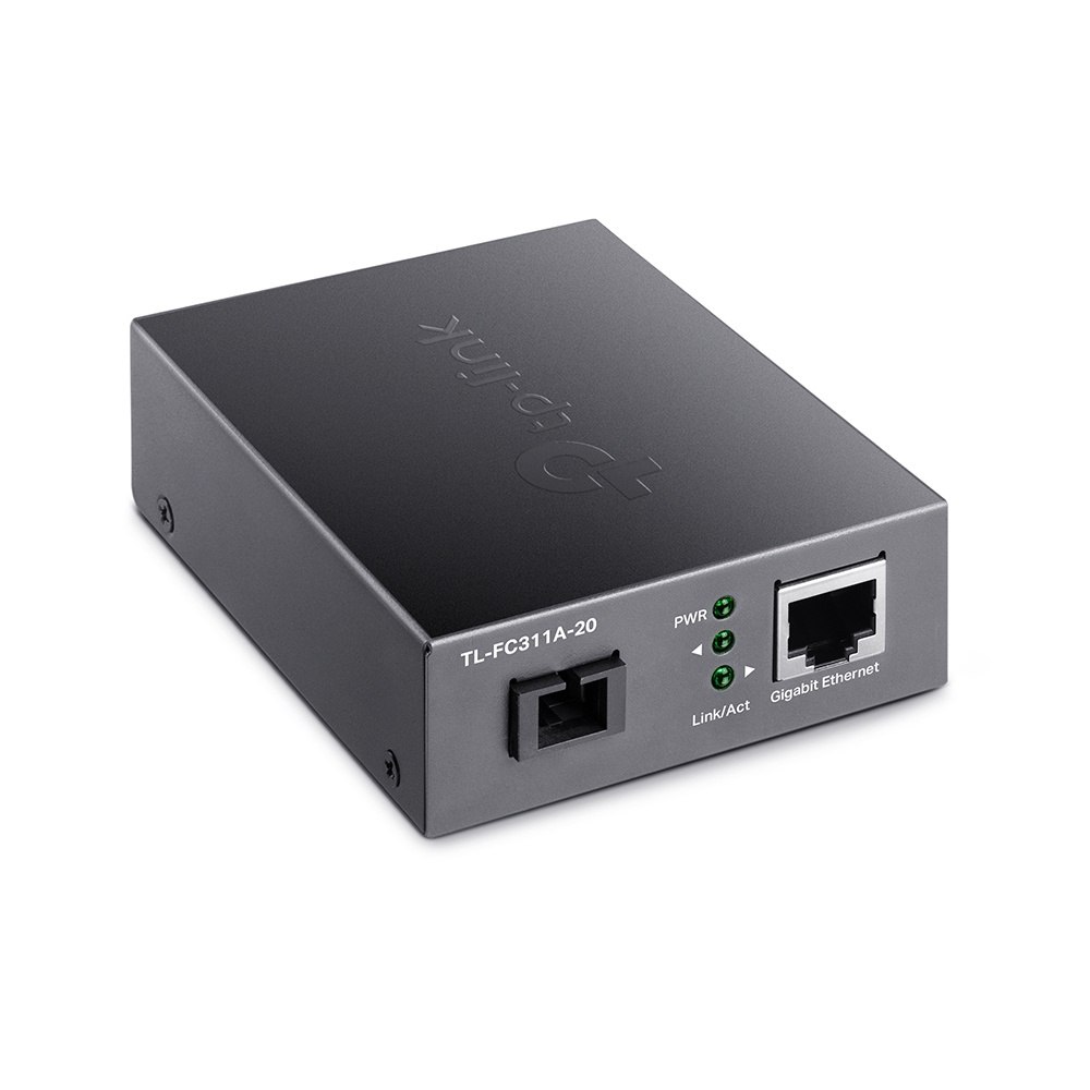 TL-FC311A-20 Gigabitowy media konwerter WDM 20km SM TL-FC311A-20 Gigabitowy media konwerter WDM 20km SM