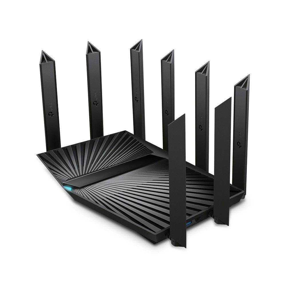 Archer AX90 AX6600 Tri-Band Wi-Fi 6 RouterSPEED: 574 Mbps at 2.4 GHz + 1201 Mbps at 5 GHz_1 + 4804 Mbps at 5 GHz_2SPEC: 8× Ant Archer AX90 AX6600 Tri-Band Wi-Fi 6 RouterSPEED: 574 Mbps at 2.4 GHz + 1201 Mbps at 5 GHz_1 + 4804 Mbps at 5 GHz_2SPEC: 8× Ant