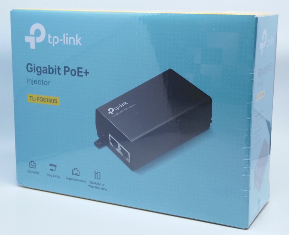 TL-POE160S Injector PoE+ 802.3af/at 30W TL-POE160S Injector PoE+ 802.3af/at 30W