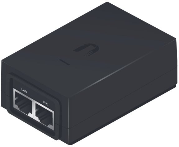 Ubiquiti POE-24-24W, PoE Injector, 24V/1A (24W) Ubiquiti POE-24-24W, PoE Injector, 24V/1A (24W)