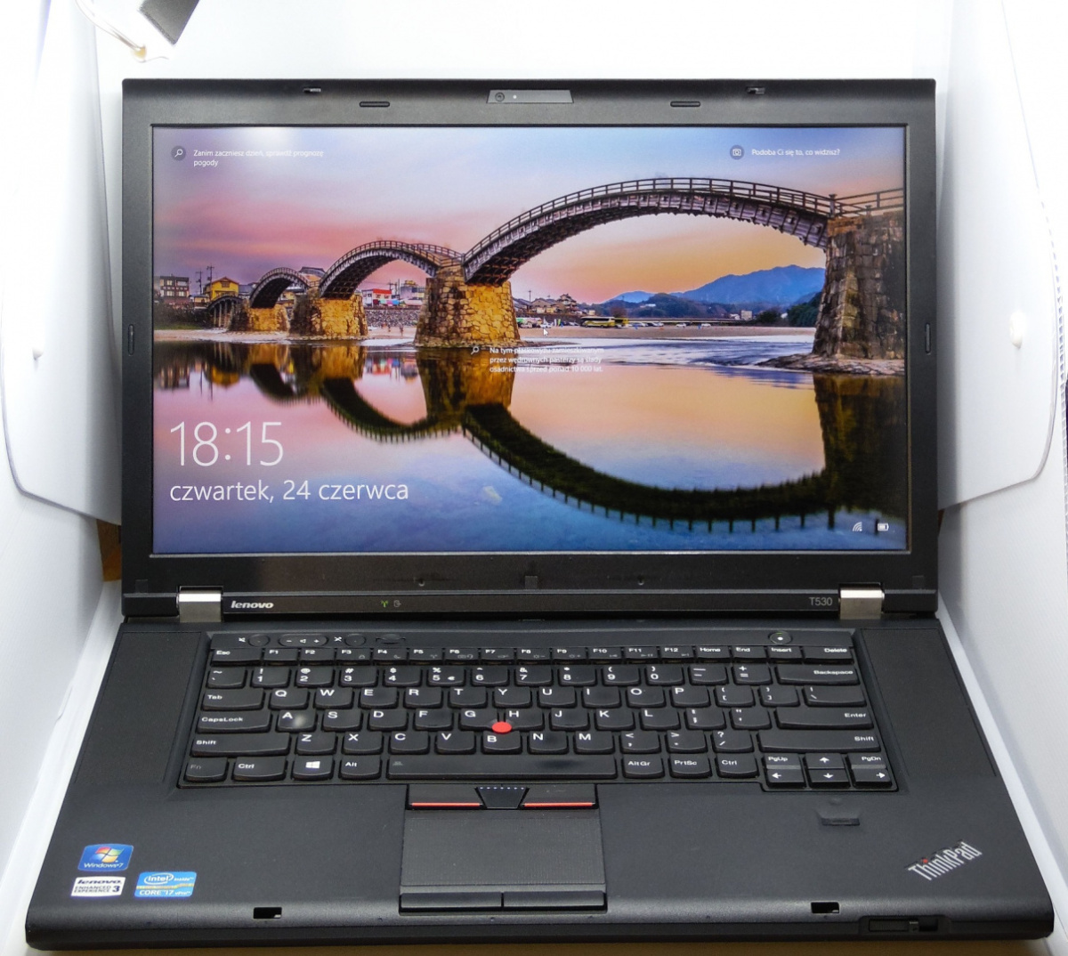 Lenovo Thinkpad T530 i7-3520M 8GB 15.6" 256GB SSD 1600x900 Win10 Lenovo Thinkpad T530 i7-3520M 8GB 15.6" 256GB SSD 1600x900 Win10