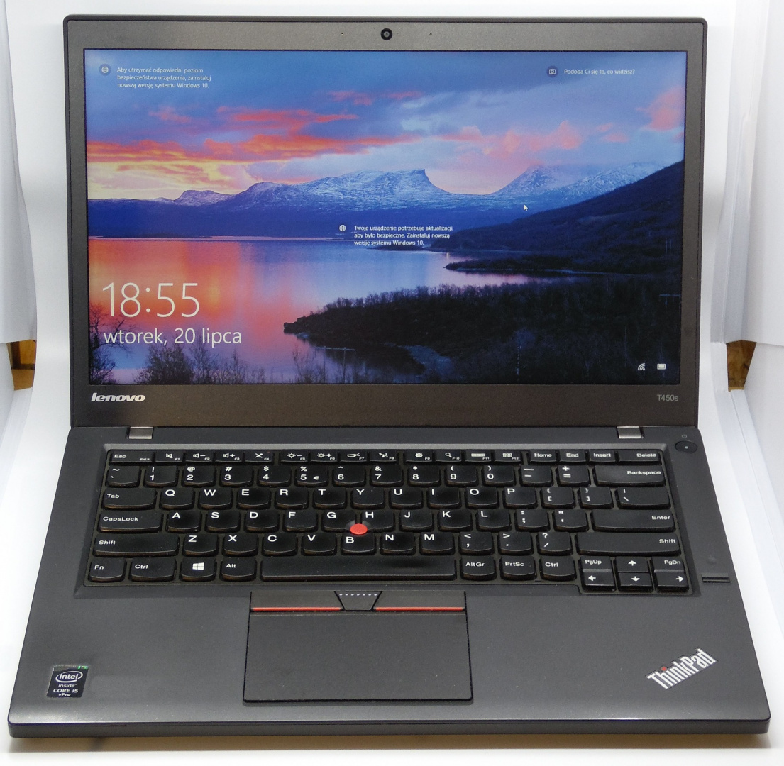 Laptop Lenovo Thinkpad T450S i5-5300U 8GB 256GB W10 Laptop Lenovo Thinkpad T450S i5-5300U 8GB 256GB W10