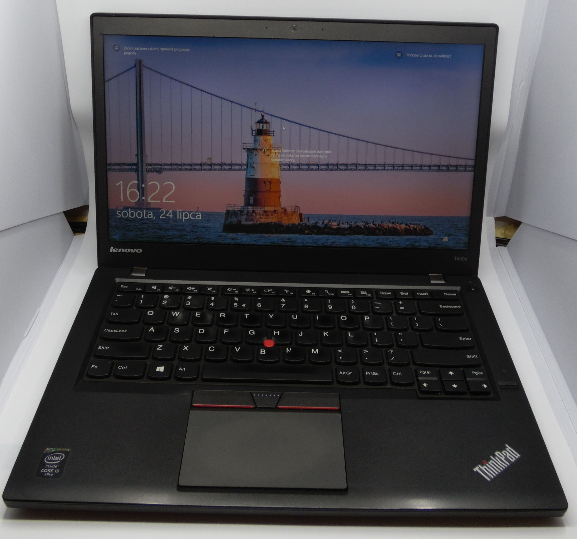 Laptop Lenovo Thinkpad T450S i5-5300U 8GB 256GB W10 Laptop Lenovo Thinkpad T450S i5-5300U 8GB 256GB W10
