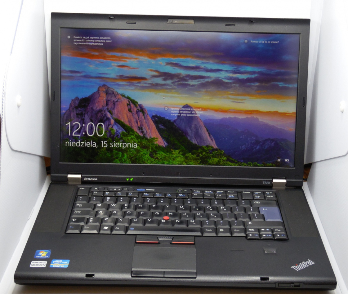 Lenovo Thinkpad T520 i5-2540M 8GB 15.6" 256GB SSD 1600x900 Win10 Lenovo Thinkpad T520 i5-2540M 8GB 15.6" 256GB SSD 1600x900 Win10