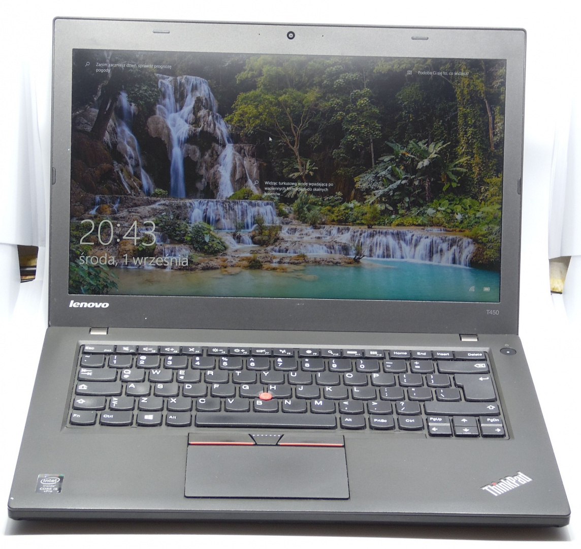 Laptop Lenovo Thinkpad 14" T450 i5-5300U 16GB 256GB SSD Win10 Pro Laptop Lenovo Thinkpad 14" T450 i5-5300U 16GB 256GB SSD Win10 Pro