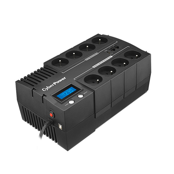 CyberPower UPS BR1000ELCD-FR 1000VA/600W 8 gniazd