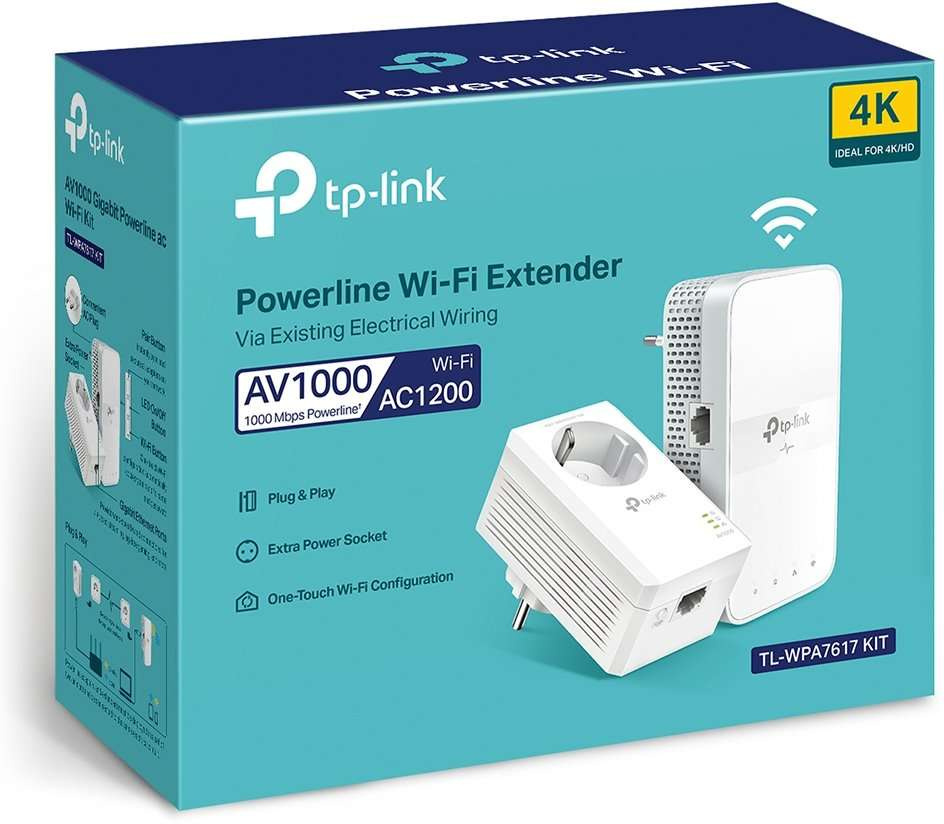 TP-link TL-WPA7617 KIT AV1000 Poweline Wifi TP-link TL-WPA7617 KIT AV1000 Poweline Wifi