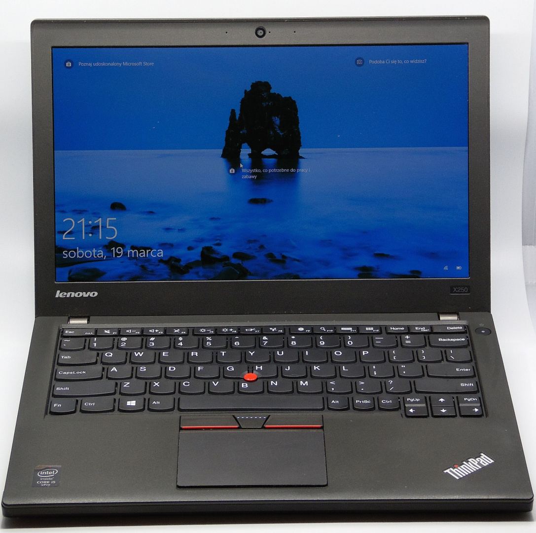 Lenovo Thinkpad X250 i5-5300U 8GB 12.5" 256GB W10 Pro Lenovo Thinkpad X250 i5-5300U 8GB 12.5" 256GB W10 Pro