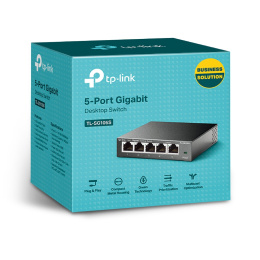 Przełącznik gigabitowy TP-Link TL-SG105S 5-portowy