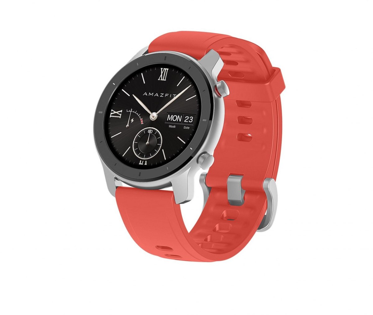 Smartwatch Huami Amazfit GTR 42 mm (czerwony)