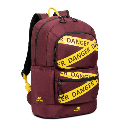 Rivacase 5421 bordowy Plecak miejski 14L Rivacase 5421 bordowy Plecak miejski 14L