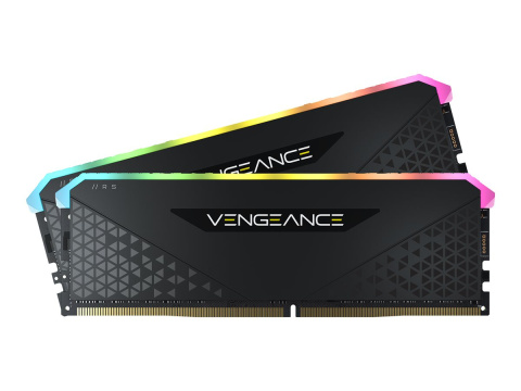 Zestaw pamięci VENGEANCE RGB RS 16 GB (2 x 8 GB) DDR4 DRAM 3600 MHz C18 Zestaw pamięci VENGEANCE RGB RS 16 GB (2 x 8 GB) DDR4 DRAM 3600 MHz C18