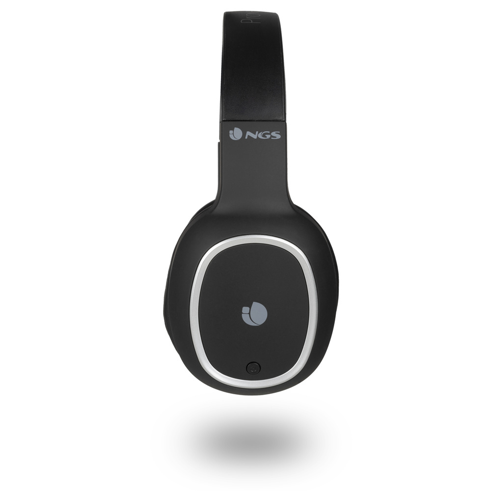 Słuchawki Bluetooth NGS Arctica Pride z mikrofonem czarne lekkie