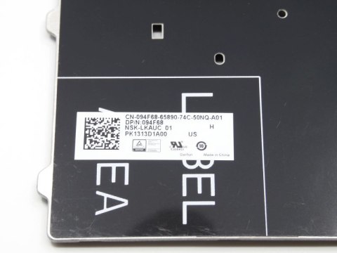 Klawiatura Dell 094F68 94F68 NSK-LKAUC 01 US int Klawiatura Dell 094F68 94F68 NSK-LKAUC 01 US int