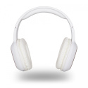 Słuchawki Bluetooth NGS Arctica Pride z mikrofonem białe lekkie