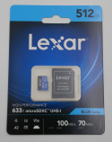 LEXAR HIGH-PERFORMANCE 633X 512GB Micro SDXC UHS-I