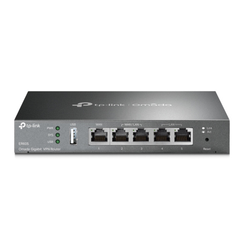 Router VPN TP-Link ER605 V2 5 portowy WAN/LAN +USB Router VPN TP-Link ER605 V2 5 portowy WAN/LAN +USB