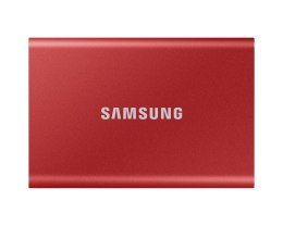 Dysk zewnętrzny SSD Samsung T7 500GB USB 3.2 (czerwony)