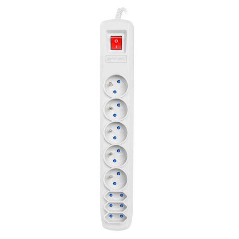 Listwa Armac R8 5 gniazd PL+ 3 2PIN 5M wtyk kątowy Listwa Armac R8 5 gniazd PL+ 3 2PIN 5M wtyk kątowy