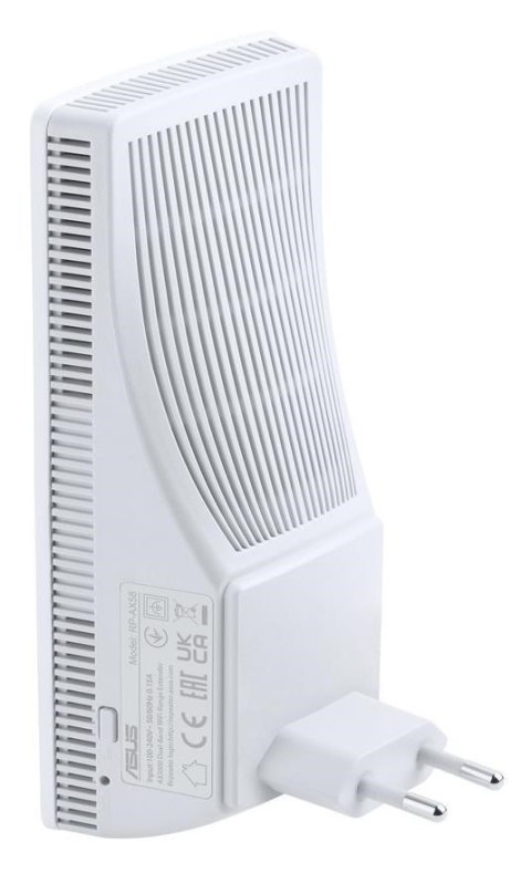 Asus Wzmacniacz zasięgu RP-AX58 WiFi Repeater Mesh AX3000 Asus Wzmacniacz zasięgu RP-AX58 WiFi Repeater Mesh AX3000