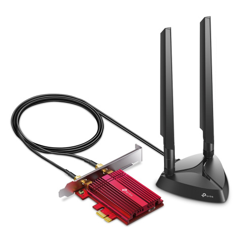 Karta sieciowa PCI-E TP-Link Archer TXE75E WiFi 6, BT 5.3 AXE5400 Karta sieciowa PCI-E TP-Link Archer TXE75E WiFi 6, BT 5.3 AXE5400
