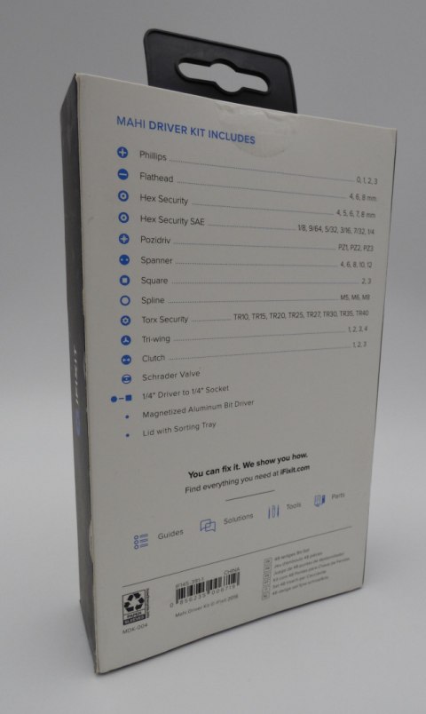 Zestaw bitów precyzyjnych iFixit Mahi Precision Bit Set 48 bitów +etui