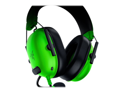 Słuchawki przewodowe Razer Blackshark V2 X Green Edition - mini jack Słuchawki przewodowe Razer Blackshark V2 X Green Edition - mini jack