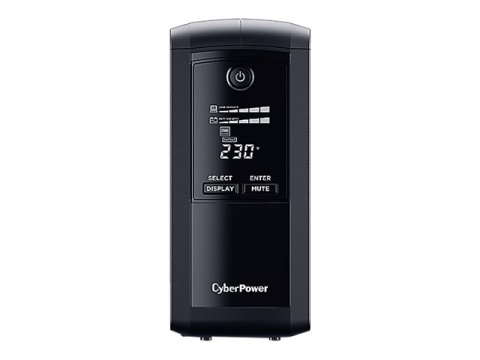 CyberPower UPS VP1200ELCD-FR 1000VA/720W 5 gniazd CyberPower UPS VP1200ELCD-FR 1000VA/720W 5 gniazd