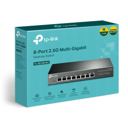 TP-Link TL-SG108-M2 8 x PORT 2.5G RJ45 Desktop Rev 2.0