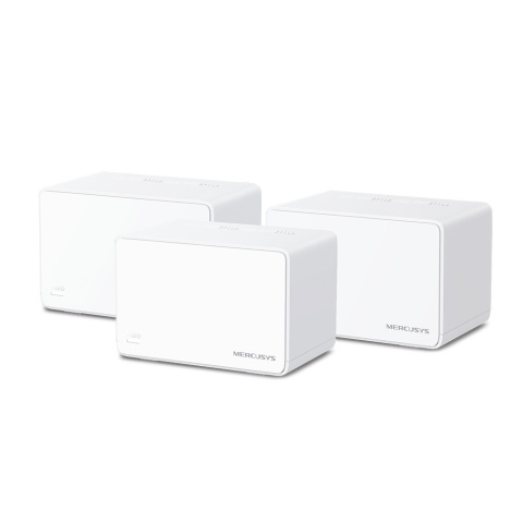 Mercusys Halo H80X (3-pack) Domowy system Wi-Fi 6 Mesh, AX3000 Mercusys Halo H80X (3-pack) Domowy system Wi-Fi 6 Mesh, AX3000