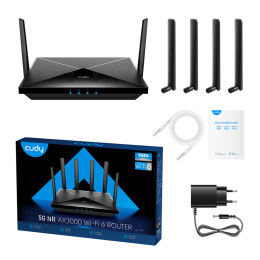 Router Cudy P5 Wi-Fi 6 5G SA/NSA AX3000 2xSIM Demontowane anteny