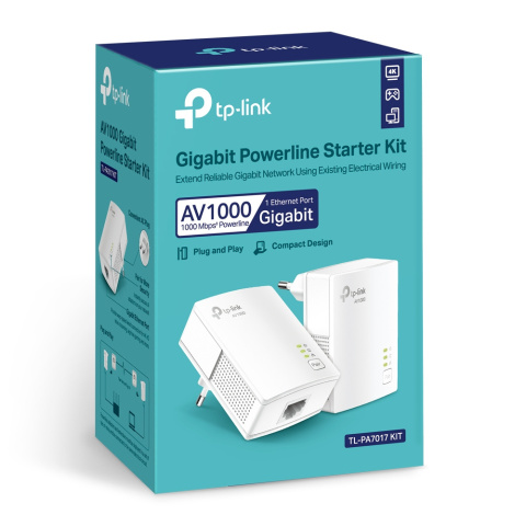 Tp-link Powerline TL-PA7019 KIT AV1000 Homeplug AV2 Gigabit LAN