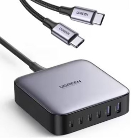 UGREEN 40914 Ładowarka sieciowa 200W GaN 2xUSB-A, 4xUSB-C CD271