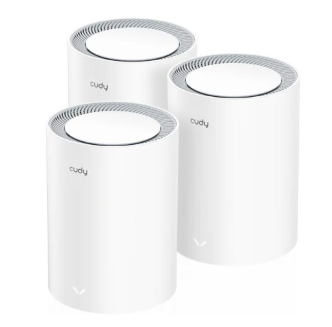 Cudy M3000(3-pack) Białe V2.0 AX3000 Wi-Fi Mesh 2.5G Cudy M3000(3-pack) Białe V2.0 AX3000 Wi-Fi Mesh 2.5G
