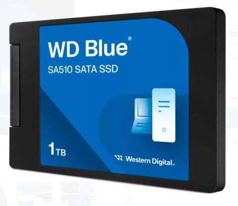 Dysk WD Blue SA510 1TB SATA SSD 2.5”